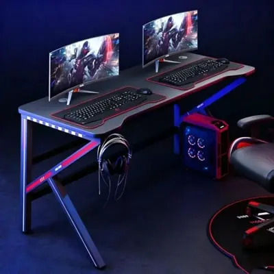 Gaming Computer Desk and Chair Set, Student Writing Desk - 5