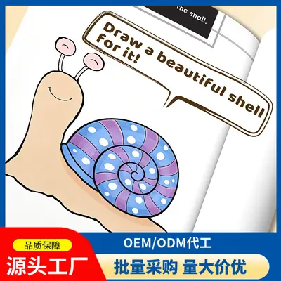 Children's creative comic coloring book with drawing activities