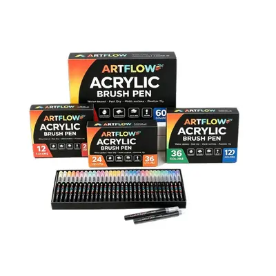 Acrylic Marker with Soft Tip and Opaque Colors for Children and Art Students
