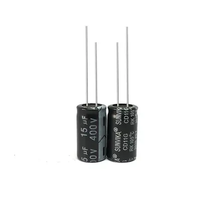 Electrolytic Capacitor 15UF 400V, Aluminum, Low-Resistance Filter Type - 4