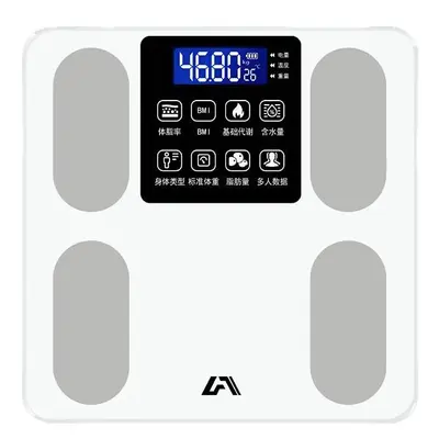 Waow Akıllı Vücut Ağırlık Ölçeği Ev Tipi Vücut Yağ Ölçeği Büyük Ekran Bluetooth İnsan Vücut Elektronik Ölçeği Yüksek Kesinlik Üretici Toptan