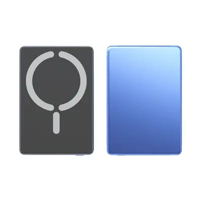 Ultra İnce Alüminyum Alaşımlı 20W Hızlı Şarj Magsafe Manyetik Kablosuz 5000mAh Taşınabilir Şarj Cihazı - 9