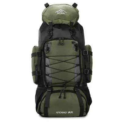 90L Mountaineering Backpack Waterproof Lightweight - 11