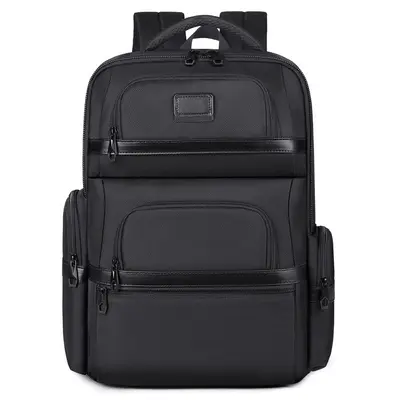 Men's Business Backpack, Water-Repellent Nylon Laptop Daypack - 6