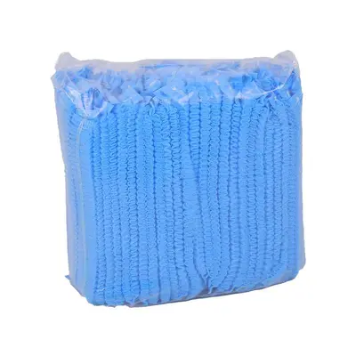 Disposable Non-Woven Hat Cover, Dust-Proof Chef Hat, Hair Net