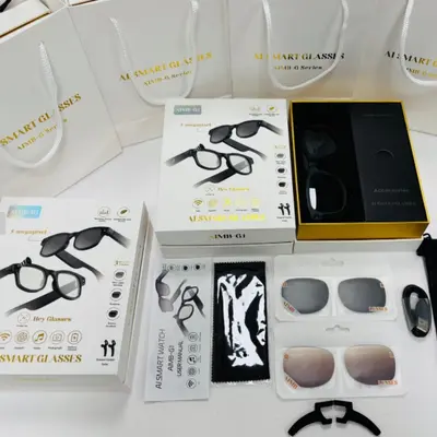 跨境AIMB-G1智能眼镜AI识图同声翻译高清防抖摄像录像拍照M01眼镜 - 2