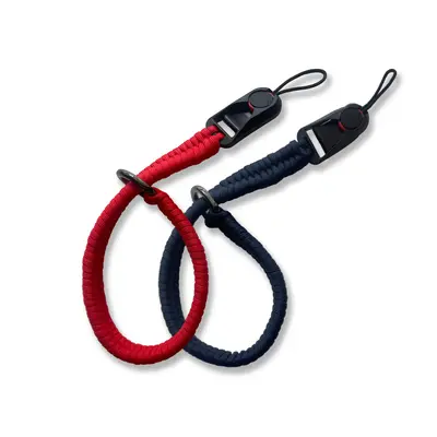 Quick-release buckle paracord braided camera wrist strap suitable for SLR cameras, paracord braided quick-release buckle camera hand strap