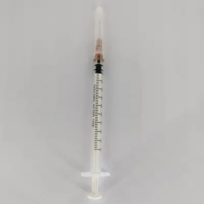 1-500 ml Kunststoffspritze mit Kanüle, für Labor und Tiermedizin