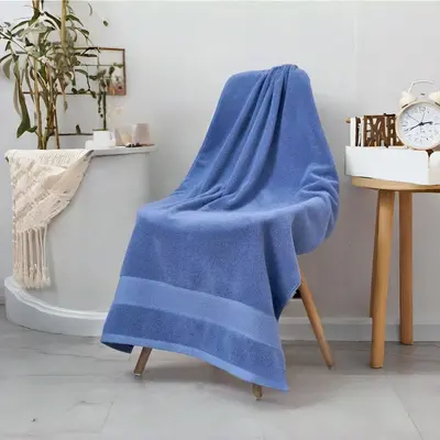 Cotton bath towel, thickened, water-absorbent - 7