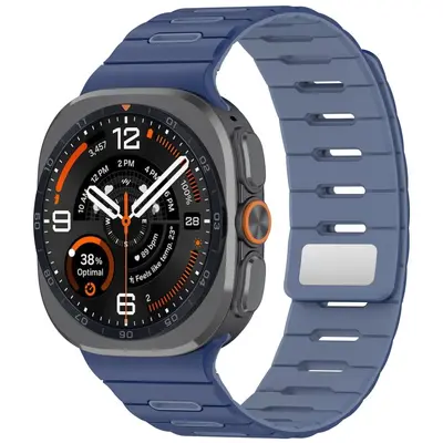 适用三星Galaxy Watch Ultra2磁吸硅胶表带三星Ultra2磁吸手表带