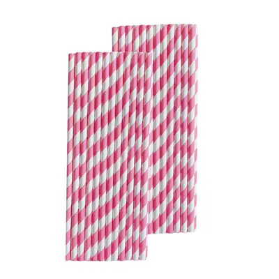 Colorful Biodegradable Food-Grade Kraft Paper Straws - 13