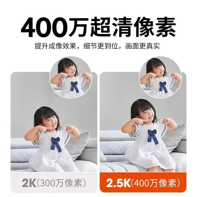 Xiaomi Mi Home intelligente Kamera mit Pan-Tilt, WiFi, 2K - 2