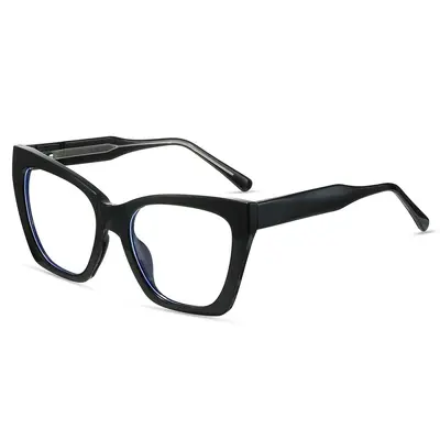 87294 Cross-border Best-Selling Square Anti-Blue Light Eyeglass Frames, Trendy INS Style Bestseller Glasses That Block Computer Radiation