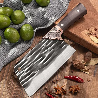 Longquan paslanmaz çelik mutfak bıçağı seti - 8