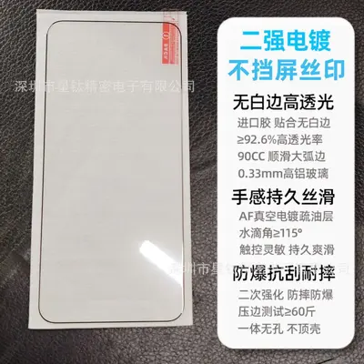 Xiaomi 15 Uyumlu Temperli Cam Ekran Koruyucu, Parmak İzi Uyumlu