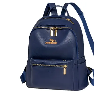 Fashion PU Women's Backpack Versatile Commuter Shoulder Backpack - 6