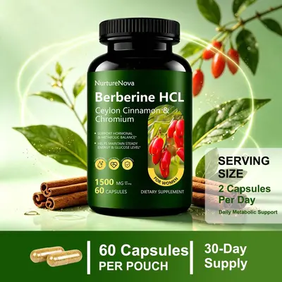 Berberin Kapsül Berberine Capsules 60 Kapsül