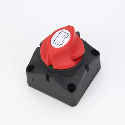 High-Power Rotary Battery Circuit Breaker Switch, Two-Gear, for Cars and Motorcycles
