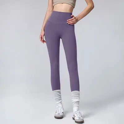 High-Waist Seamless Yoga Pants, Tummy Control, Quick-Dry - 4