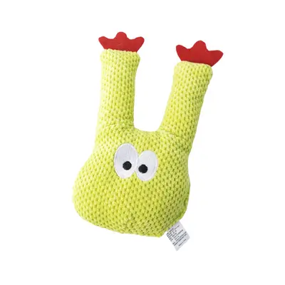 Cat Chew Toy with Teeth Cleaning Cactus Plush Pillow and Catnip - 11