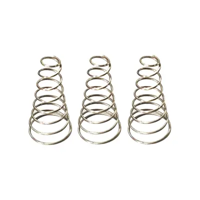 Stainless Steel Vortex Small Tower Compression Spring, Electroplated