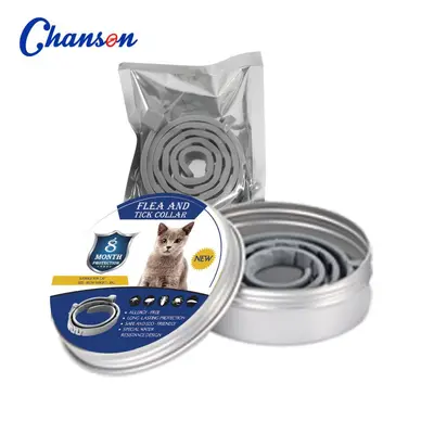 Sınır ötesi çok satan yerli ürünler köpekler ve kediler için pire, kene ve bit önleyici tasma, ayarlanabilir evcil hayvan kovucu tasma. - 9