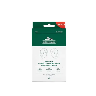 VT Weidi Tiger Acne Patch Очищающие патчи от акне, успокаивающие, невидимое покрытие для акне, ультратонкие дышащие, защитный барьер от загрязнений, корректор несовершенств, для использования днём и ночью - 5