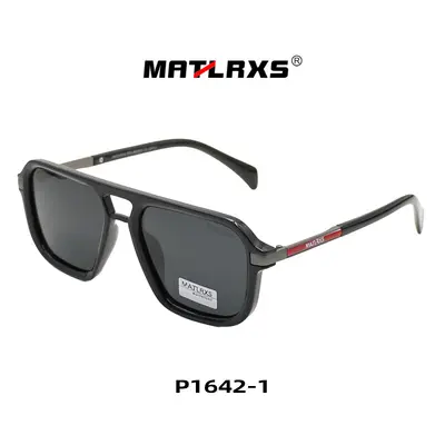 Men's Polarized UV400 Retro Double-Bridge Driving Sunglasses Model 1642 - 6
