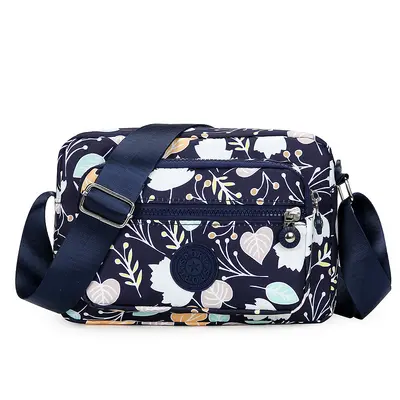 Cloth bag multilayer backpack crossbody nylon canvas bag middle-aged mother bag small bag elderly grandmother Oxford fabric women's bag - 11
