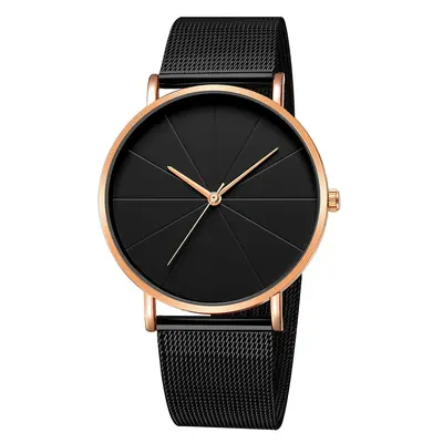 Herrenuhr automatisch, Mesh-Armband, Quarz - 9