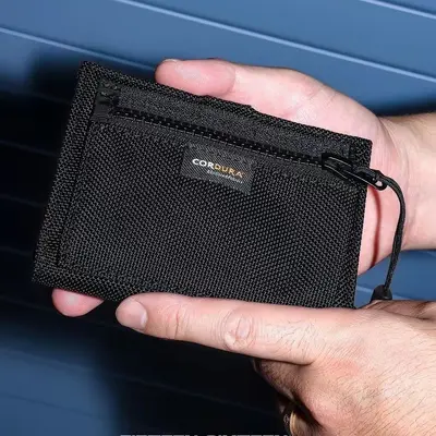 Erkek Kısa Cüzdan 1680D Balistik Naylon RFID Korumalı Kartlık - 3