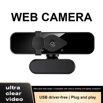 2K/4K USB-Webcam, Plug & Play, mit Mikrofon - 4