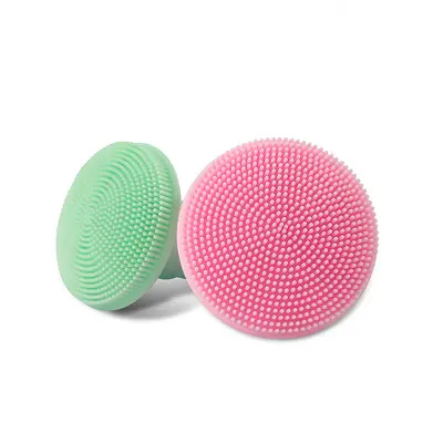 Fascia Gun Silicone Massage Head with Brush Contact Tip for Essential Oil Use