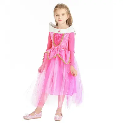 Elsa Prinzessinnenkleid für Kinder, Party und Cosplay Ballkleid - 3