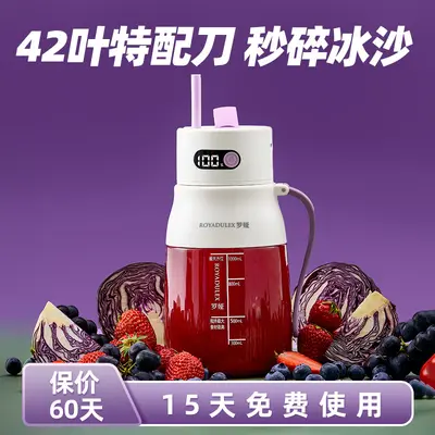 Fruit juicer, portable, large capacity - 2