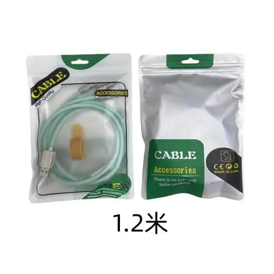 3'ü 1 arada 120W Geek hızlı şarj kablosu 6A, çinko alaşım, Apple/Android uyumlu - 8