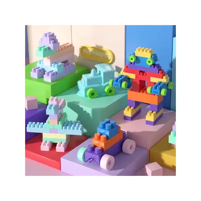 Multifunctional Building Block Learning Table for Babies, Ages 3-6 - 5