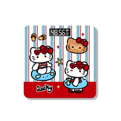Cute cat digital scale, home weighing scale, battery-powered