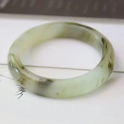 Imitation Jade Armband 13mm grün Hetian-Stil - 12