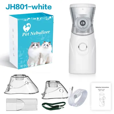 Portable Micro Mesh Pet Nebulizer for Cats and Dogs with Mask - 12