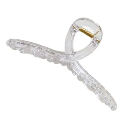 Shark Claw Hair Clip 13cm Large Acrylic Hair Clip for Women, Back of Head Hair Accessory DIY Material, Suitable for Thick Hair.