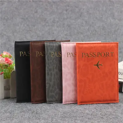 Cross-border travel passport holder, ticket protective case, portable multifunctional overseas multi-card slot passport bag