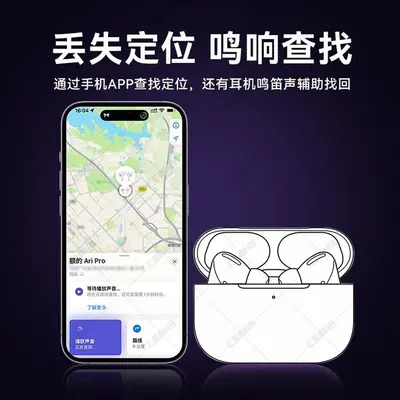 2026 New Bluetooth Earbuds Compatible with Huaqiangbei Wireless Long Battery Life Noise Cancelling for Apple iPhone Android Harmony OS