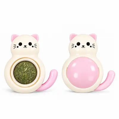 Hedgehog Cat Scratcher Toy with Catnip Ball, Tooth Cleaning Cat Toy - 13