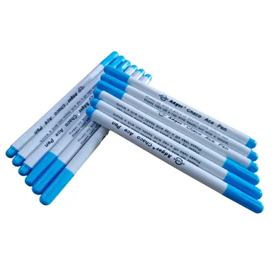 Water-Soluble Fabric Marking Pen, Fine Tip, for Sewing and Cross-Stitch - 12