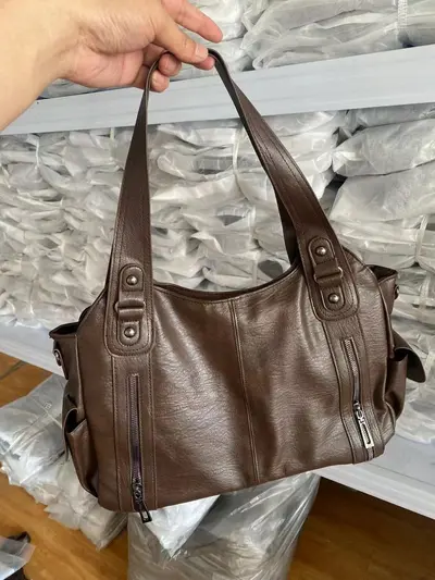 Large Capacity Tote Bag for Women, Underarm Style, Commuter Crossbody - 11