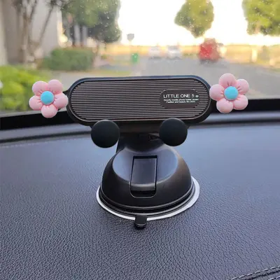 Suction Cup Car Phone Holder for Dashboard and Navigation - 12
