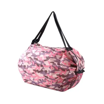 Non-woven Shopping Bag Foldable Travel Single Shoulder Portable Thickened Large Capacity Grocery Bag Supermarket Eco-friendly Shopping Bag