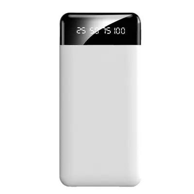 Cross-border wholesale gift items, built-in wired power bank 20000mAh high capacity convenient portable power source customized LOGO