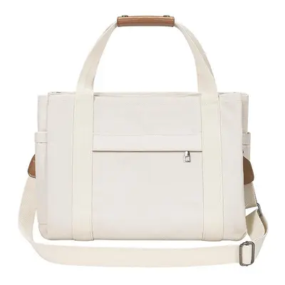 Cross-border special canvas bag supply, large capacity, multi-compartment, high-quality fabric bags, multifunctional handbags and crossbody bags, sourced from country of origin.
